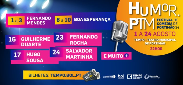 Humor.PTM - Festival de Comédia de Portimão'24