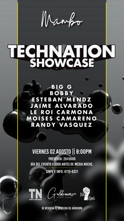 TECH NATION SHOWCASE at MAMBO CLUB