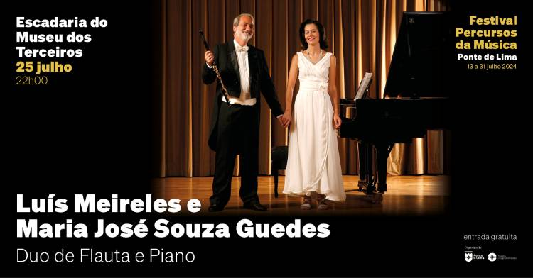 Luís Meireles e Maria José Souza Guedes | Duo de Flauta e Piano | Festival Percursos da Música