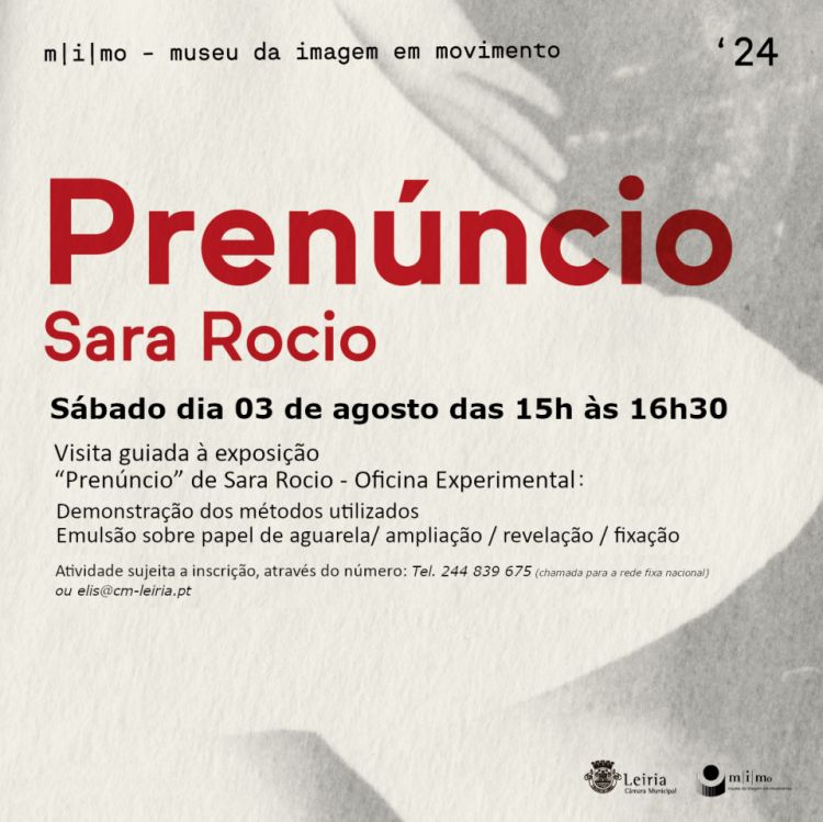 Visita acompanhada e oficina experimental 'Prenúncio' de Sara Rocio