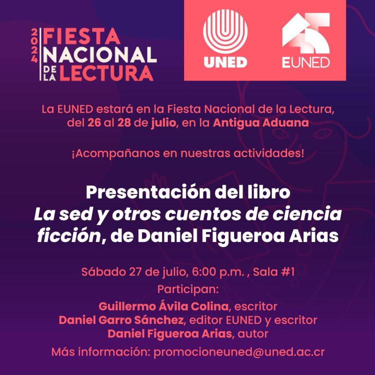 Presentación: La sed y otros cuentos de ciencia ficción, de Daniel Figueroa