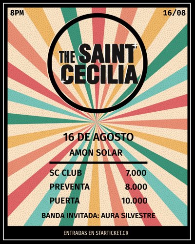 THE SAINT CECILIA EN AMON SOLAR