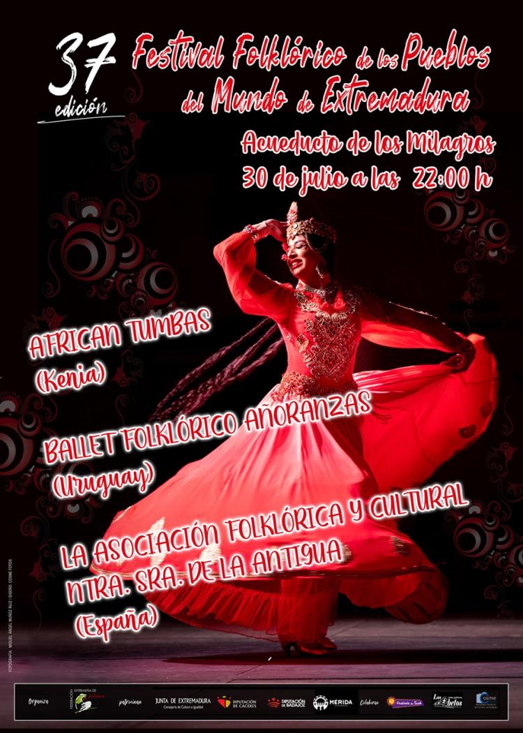 37º Festival Folklórico de los Pueblos del Mundo de Extremadura