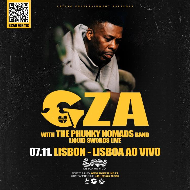 GZA with the Phunky Nomads Band 'Liquid Swords' - Live in Lisbon