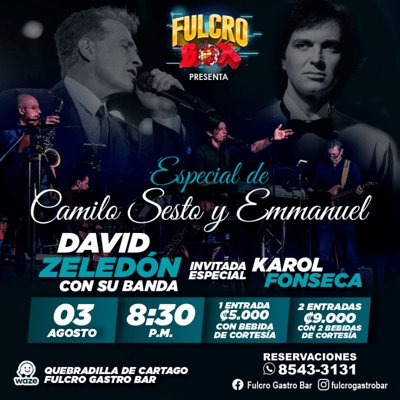 Especial Camilo Sesto & Emanuel