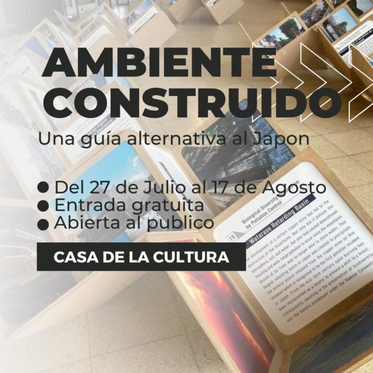 Exhibición “Ambiente construido: una guía alternativa al Japón” | Casa de la Cultura de Puntarenas