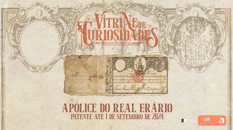 Vitrine de Curiosidades | Apólice do Real Erário