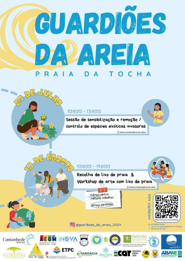 Guardiões da areia - Praia da Tocha