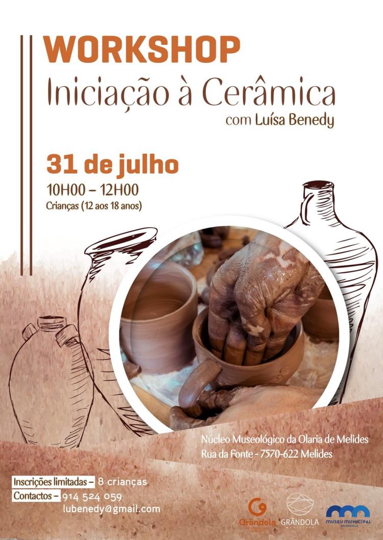 WORKSHOP | Iniciação à Cerâmica com Luísa Benedy