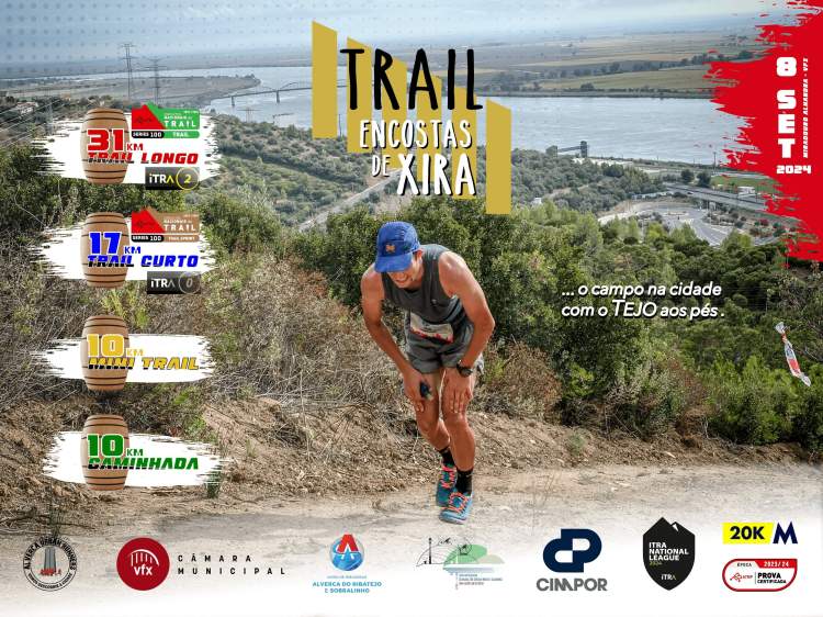 Inscrições abertas para a 3.ª edição do Trail 'Encostas de Xira'