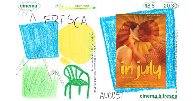 Cinema à fresca - In july