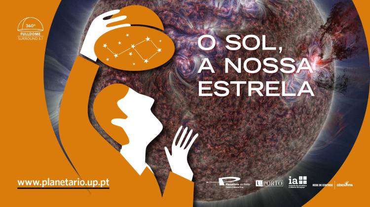 O Sol, a nossa Estrela – sessão imersiva de planetário