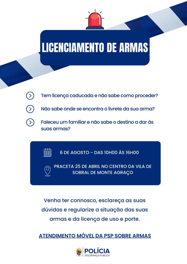 Licenciamento de Armas