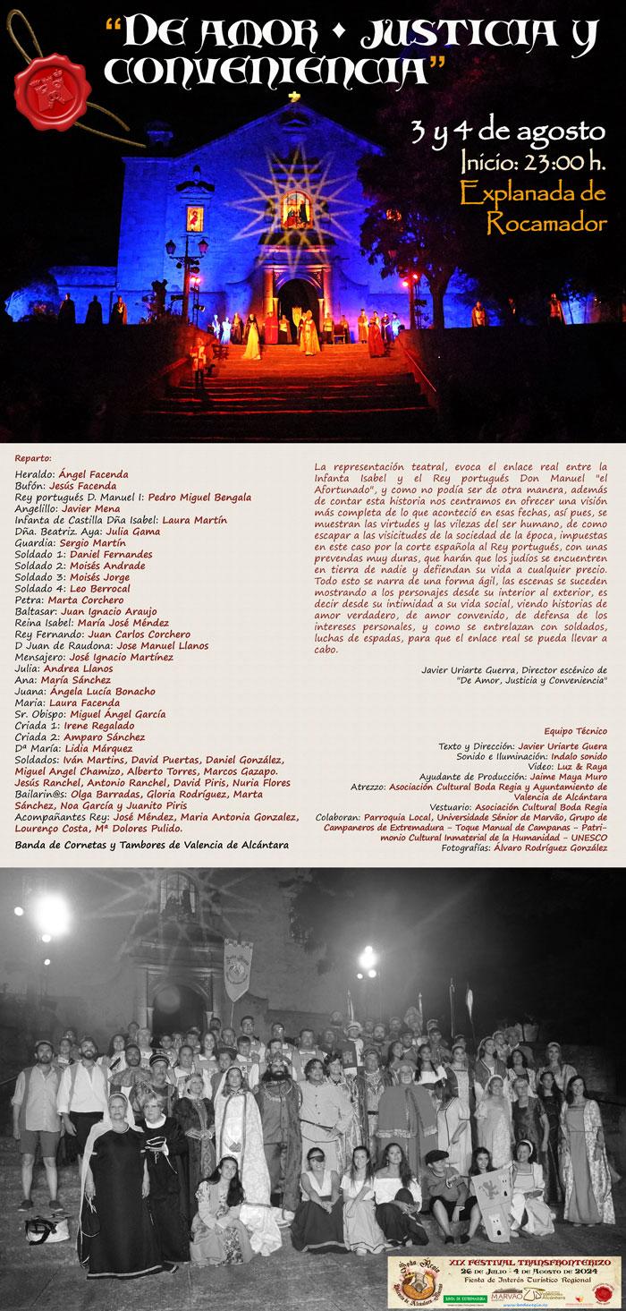 Representación Teatral: De Amor, Justicia y Conveniencia