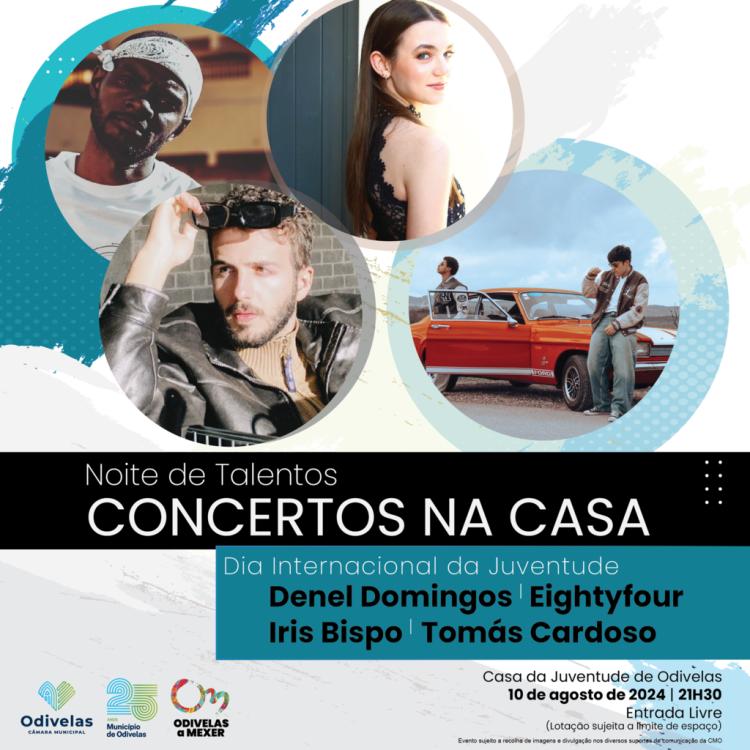 CONCERTOS NA CASA - NOITE DE TALENTOS