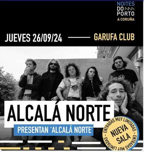 ALCALÁ NORTE 'Noites Do Porto' en Garufa Club