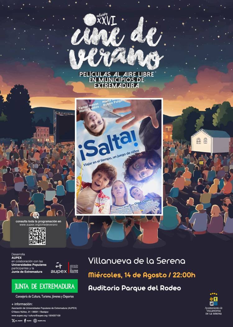 XXVI Cine de verano. 'Salta' Viajar en el tiempo, un juego de niños