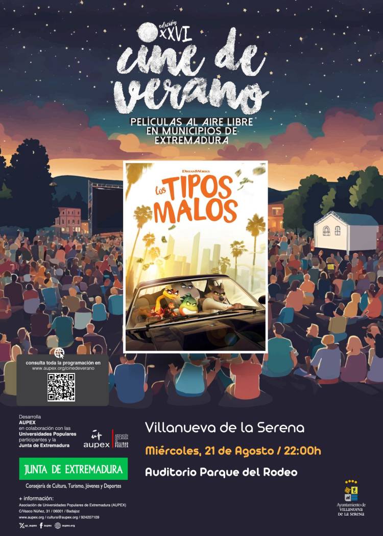 XXVI Cine de verano. Los tipos malos.