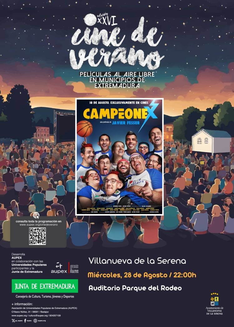 XXVI Cine de verano 'Campeonex'