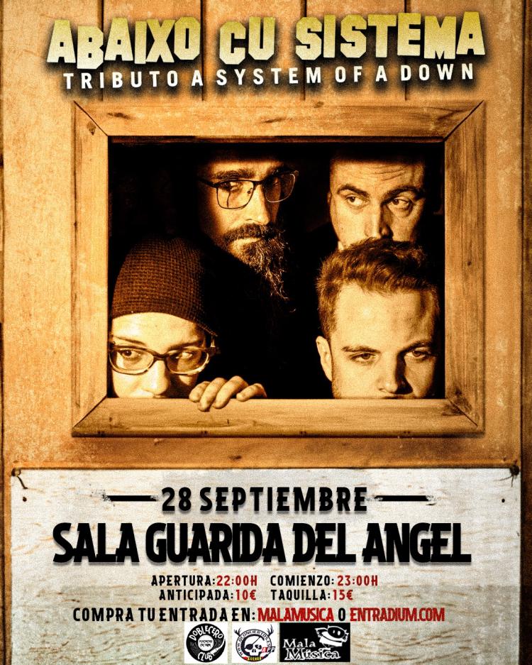 ABAIXO CU SISTEMA - TRIBUTO A SYSTEM OF A DOWN en Jerez