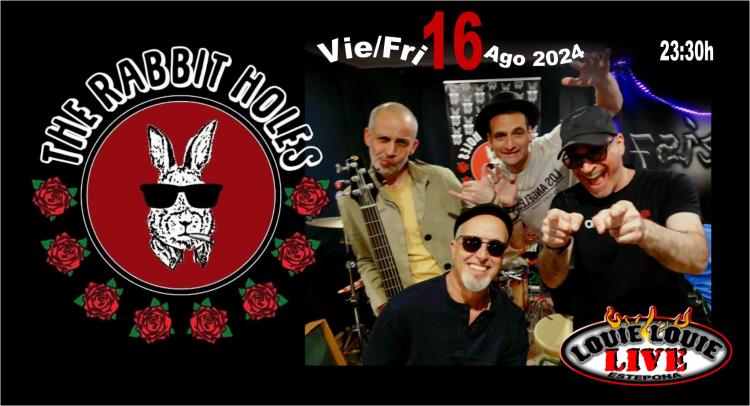 The Rabbit Holes en Louie Louie Live Estepona  