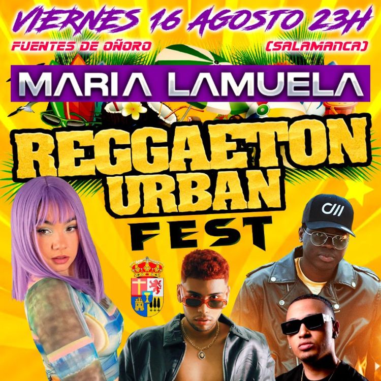 REGGAETON URBAN FEST en FUENTES DE OÑORO