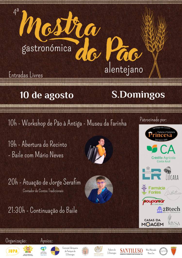 4.ª Mostra Gastronómica do Pão Alentejano