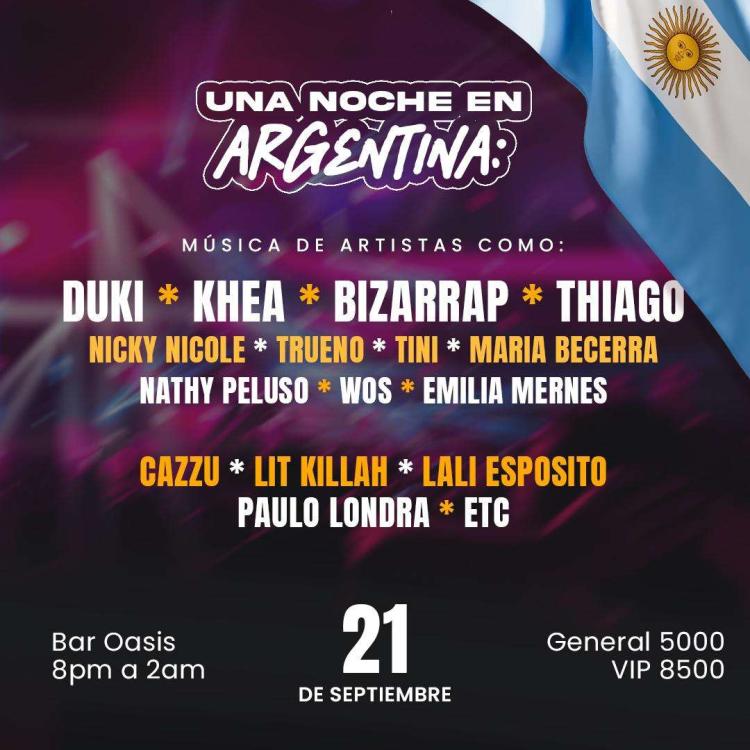 Una noche en Argentina