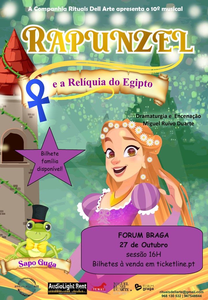 Musical RAPUNZEL em BRAGA