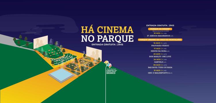 Há Cinema no Parque - Parque da Cidade