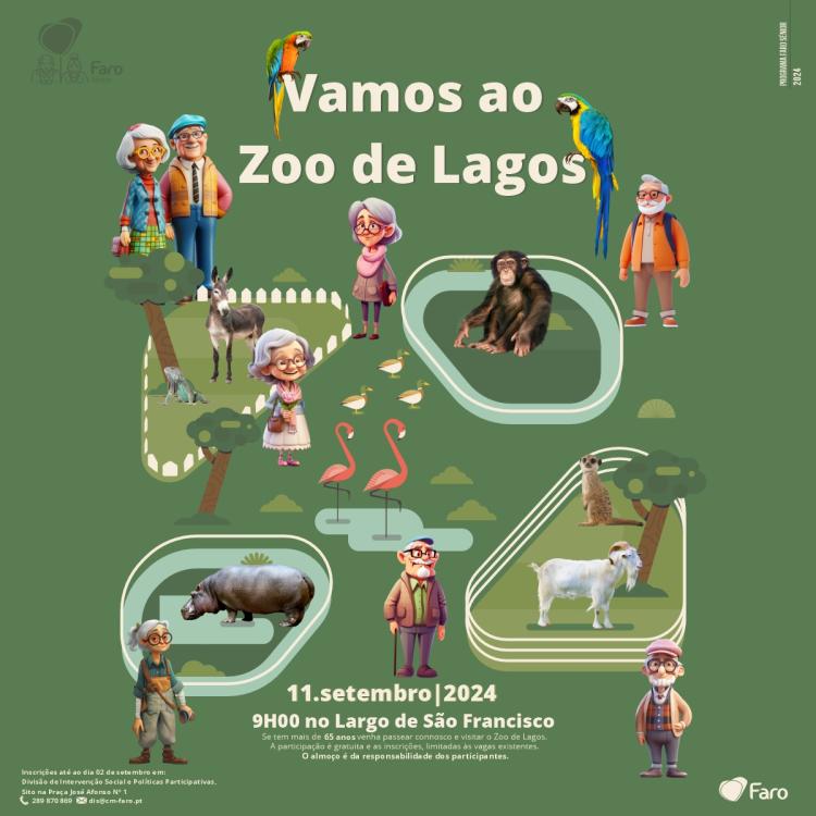 Passeio ao Zoo de Lagos | Faro Sénior 