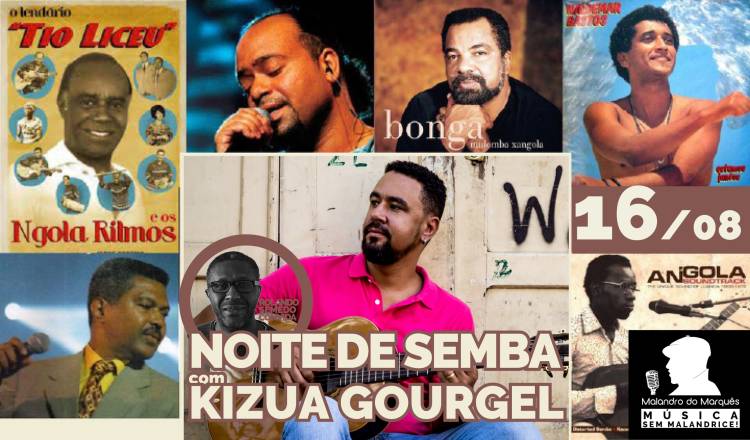 Noite de Semba com Kizua Gourgel