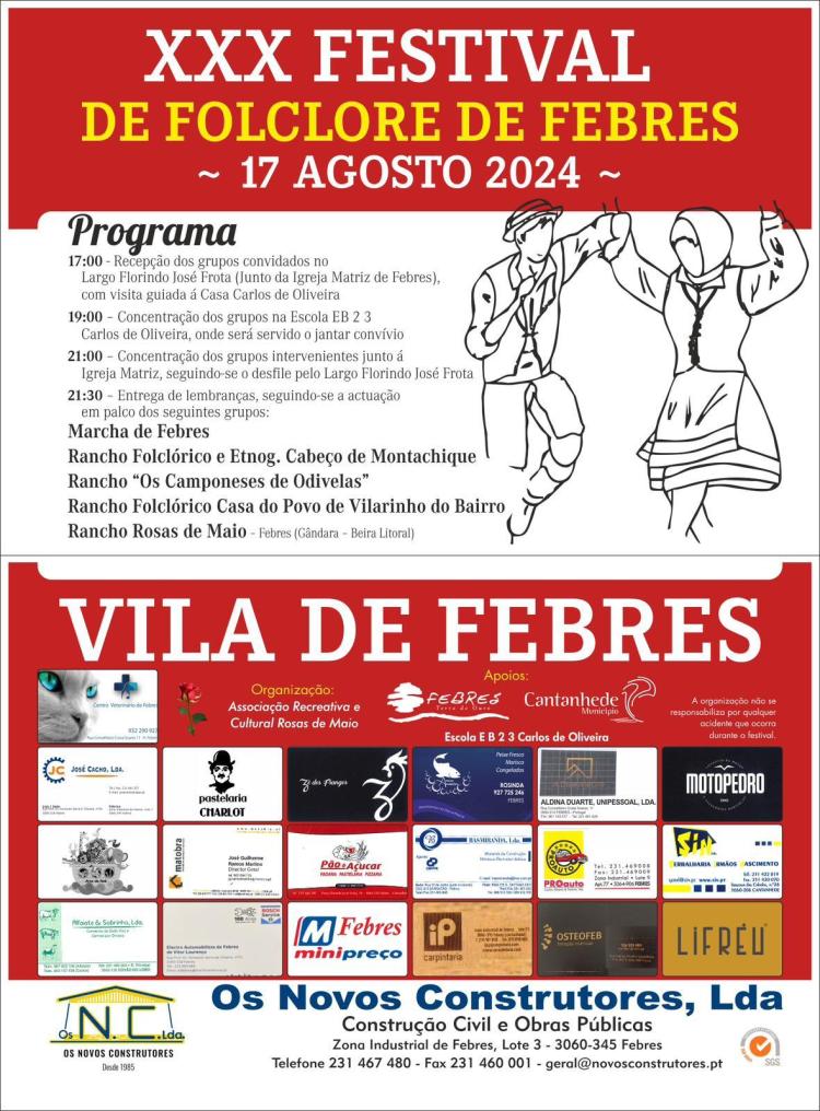 30.º Festival de Folclore de Febres