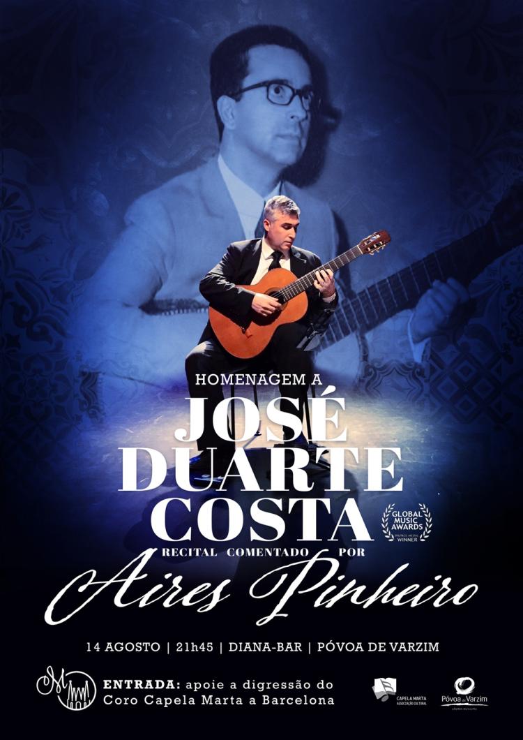 Recital em homenagem a José Duarte Costa