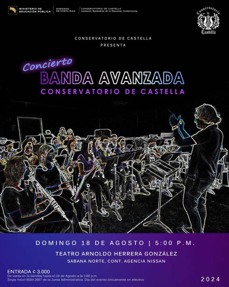 "Concierto Banda Avanzada del Conservatorio de Castella"