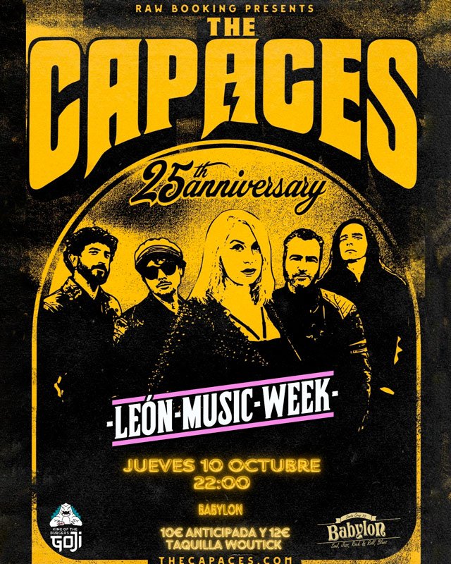 León Music Week 2024. The Capaces. Babylon.