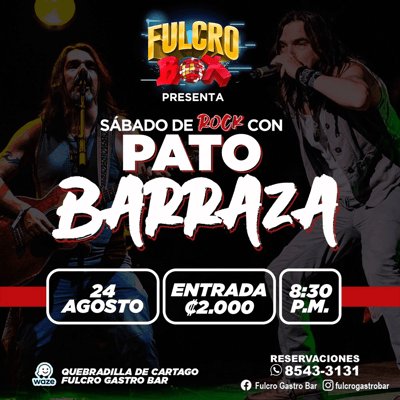 Pato Barraza en Fulcro