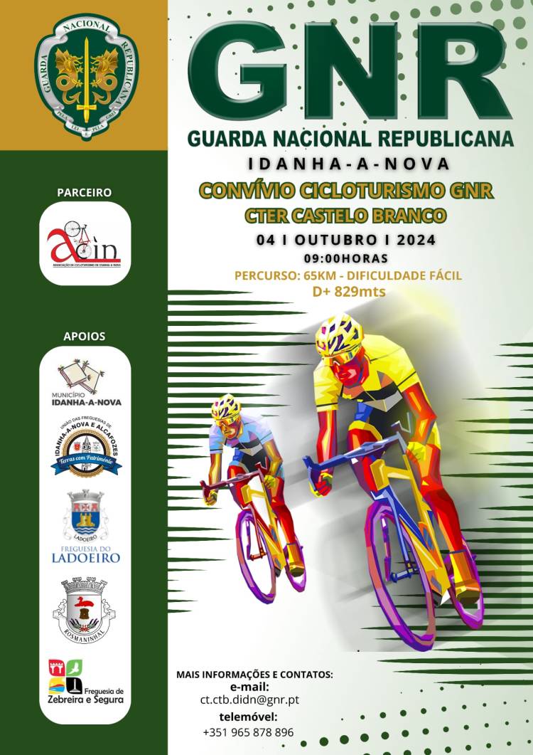 Convívio Cicloturismo GNR CTER Castelo Branco