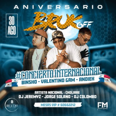 Aniversario Bruk Off