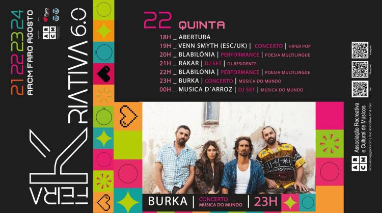 FEIRA KRIATIVA 6.0 | DIA 2 | VENN SMYTH / BURKA / BLABILÓNIA & +