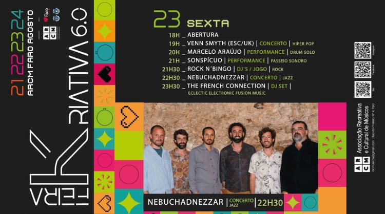 FEIRA KRIATIVA 6.0 | DIA 3 | THE FRENCH CONNECTION / SONSPÍCUO / NEBUCHADNEZZAR & +