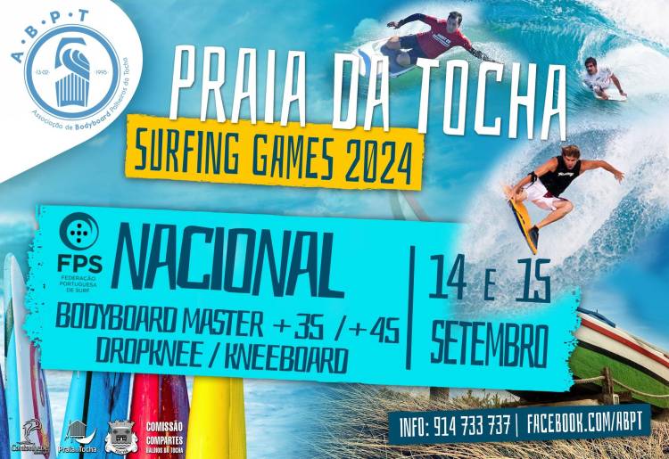 Surfing Games 2024 - Campeonato Nacional de Bodyboard Dropknee/Masters/Kneeboard