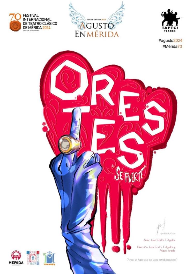 Agusto en Mérida: «Orestes, sé fuerte»