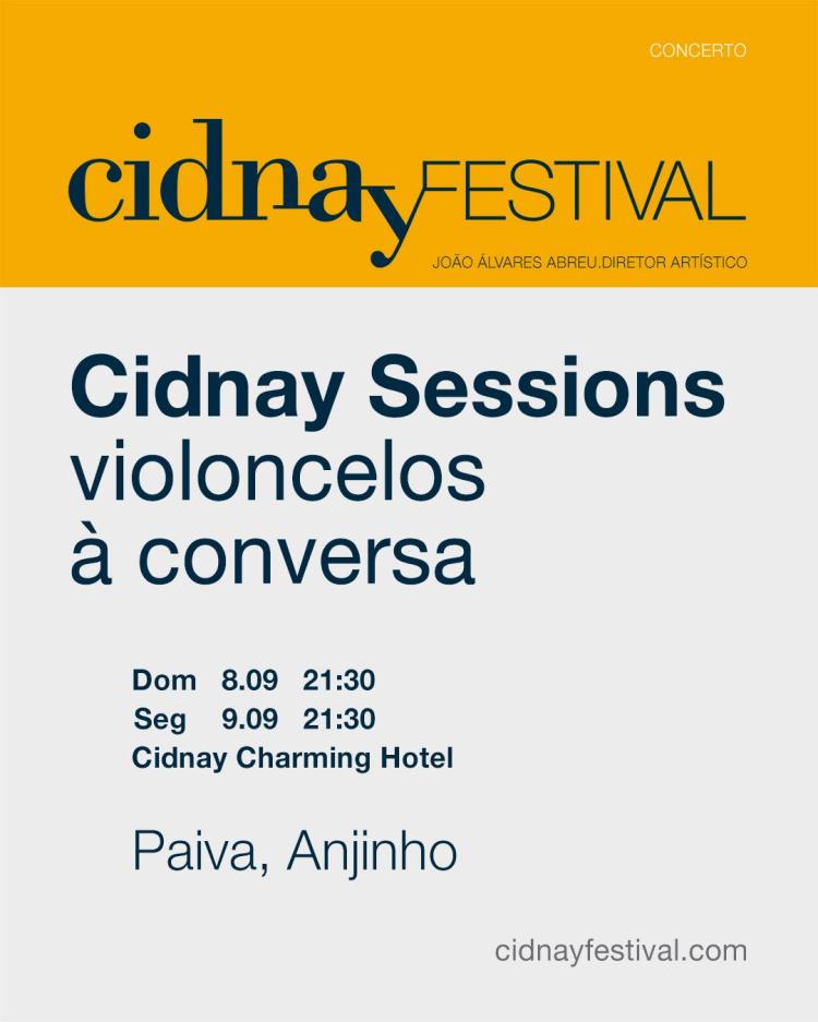 CIDNAY SESSIONS - violoncelos à conversa #1 [concerto]