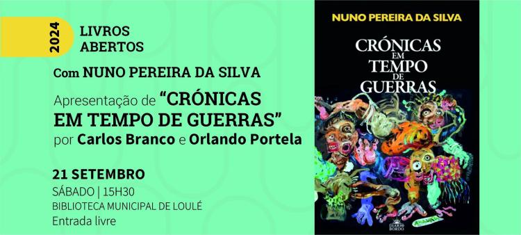 Livros Abertos com Nuno Pereira da Silva