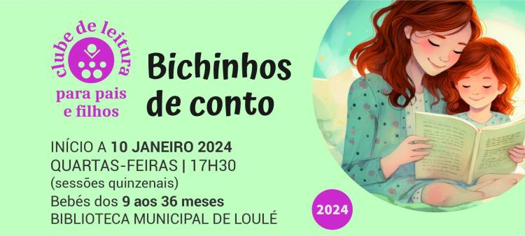 Clube de Leitura para Pais e Filhos “Bichinhos de Conto”