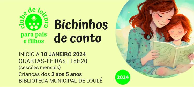 Clube de Leitura para Pais e Filhos “Bichinhos de Conto”