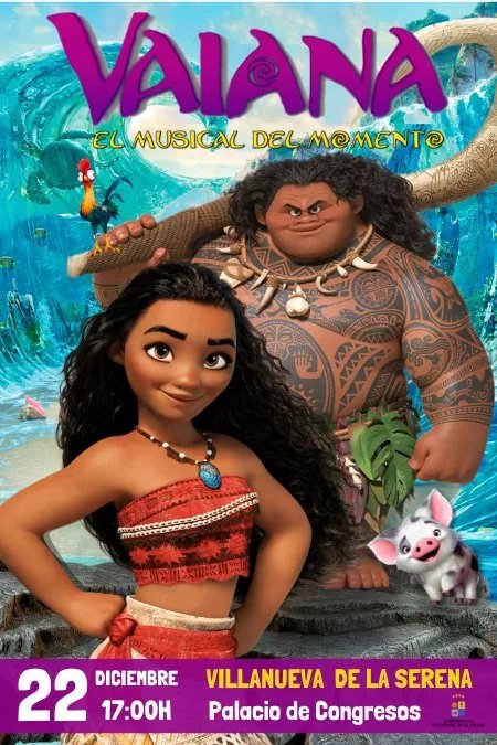 VAIANA - EL MUSICAL DEL MOMENTO