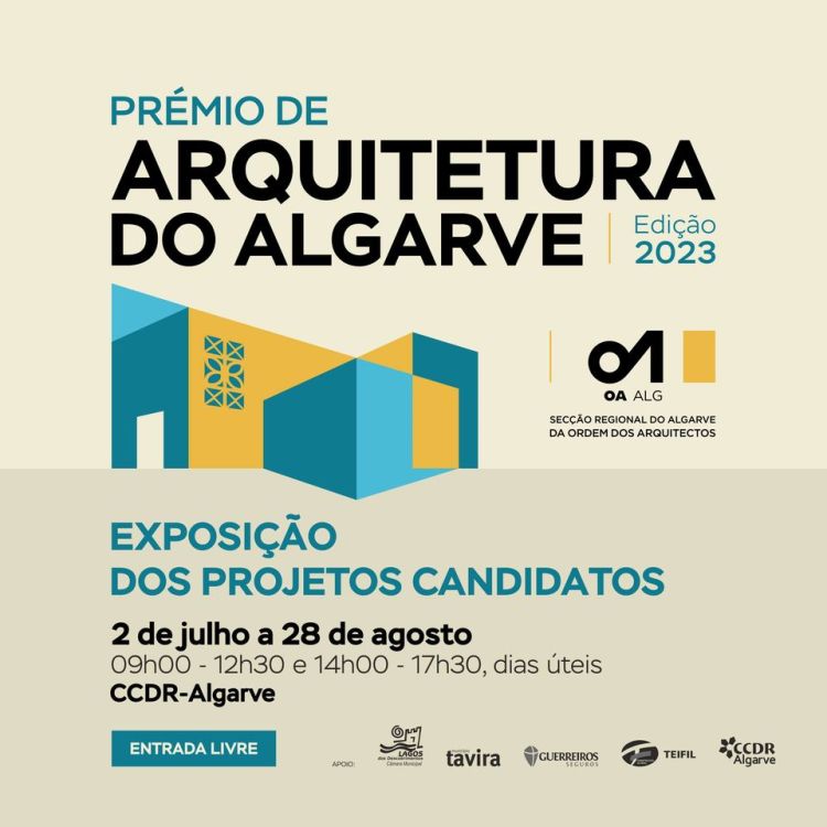 EXPOSIÇÃO DA 3.º EDIÇÃO DO PRÉMIO DE ARQUITECTURA DO ALGARVE’23