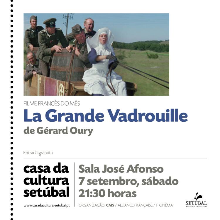 FILME FRANCÊS DO MÊS  - “LA GRANDE VADROUILLE”